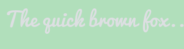 Image with Font Color DDDFE2 and Background Color B1DFBB